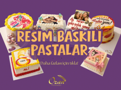 Resim Baskılı Pastalar